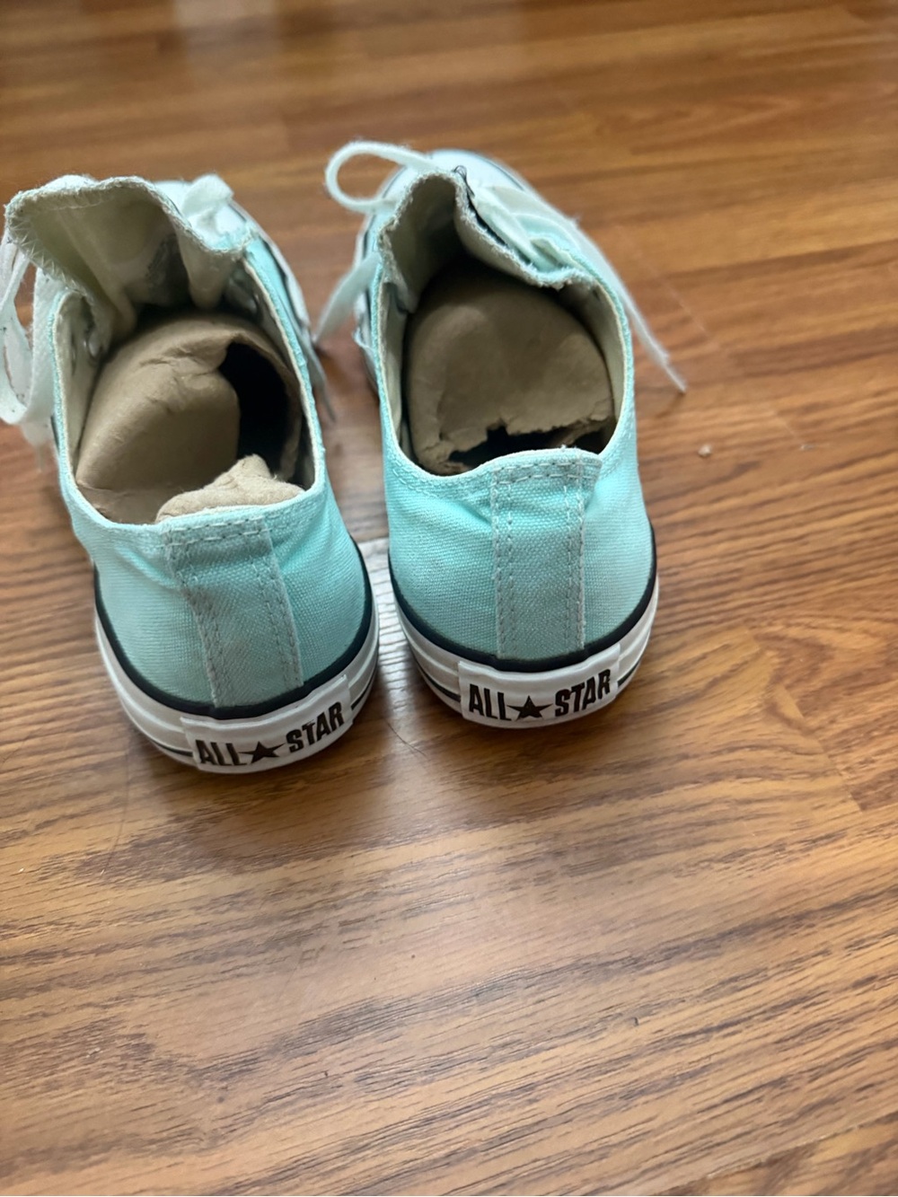 Converse Chuck Taylor All Star Low Top Sneakers Mint Men’s 6 women’s 8 - Picture 3 of 7